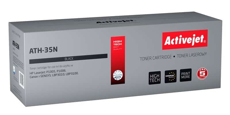 Activejet ATH-35N Toner Zamiennik HP 35A CB435A, Canon CRG-712