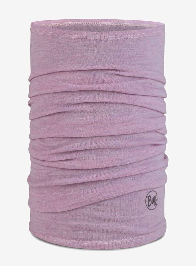 Chusta Buff Merino Midweight, melange lilac sand