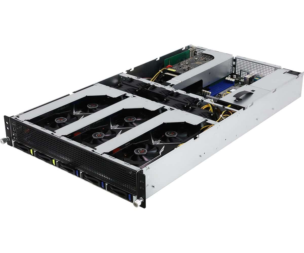 Platforma ASRock Rack 2U AMD Epyc 7000 5xSFF