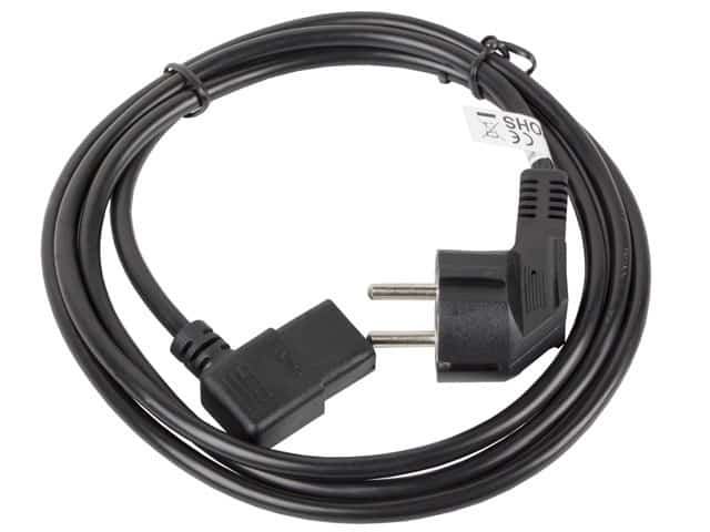 Kabel Lanberg CA-C13C-12CC-0018-BK, 1,8m, czarny