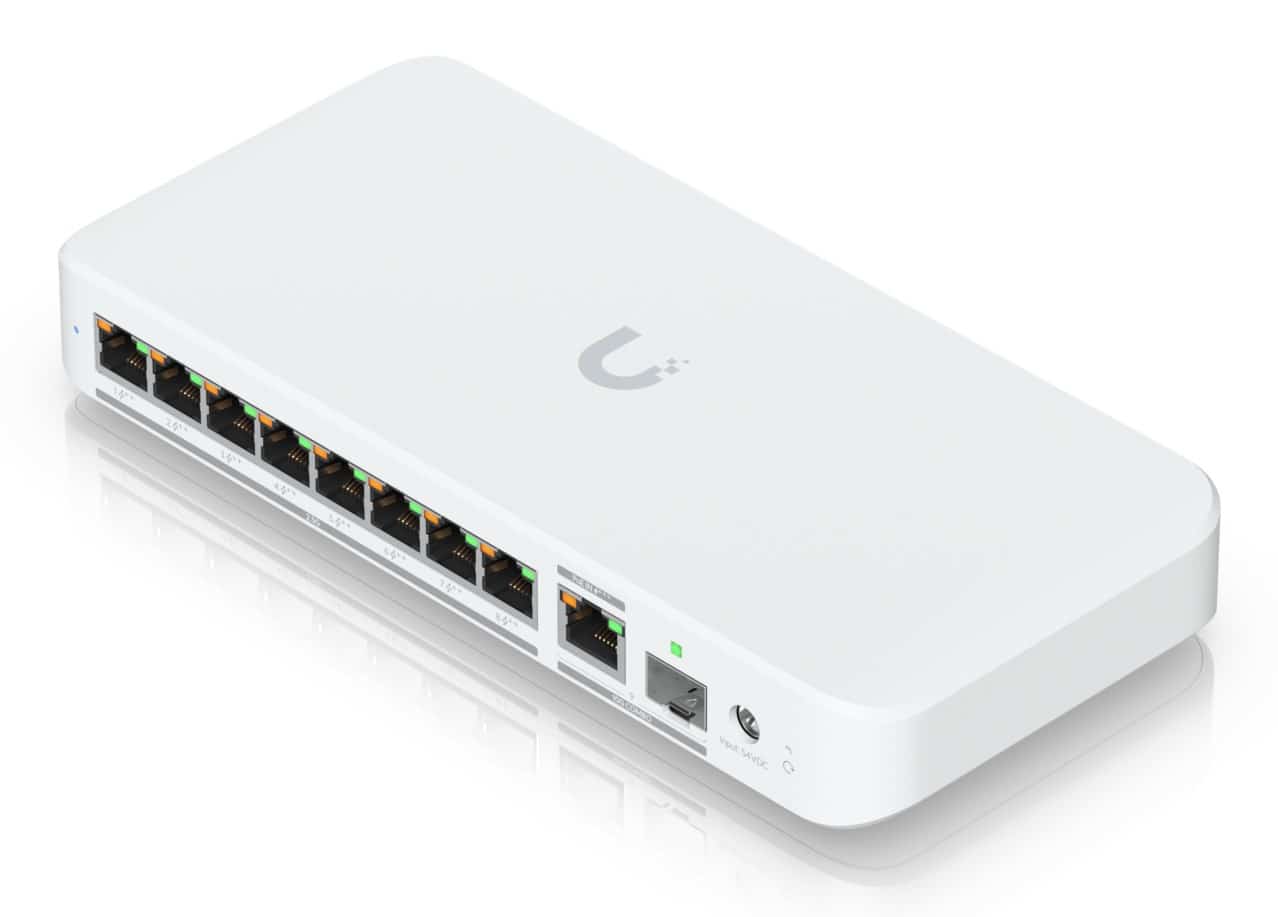Zarządzany Switch Ubiquiti UniFi 9p PoE Multigigabit/10G