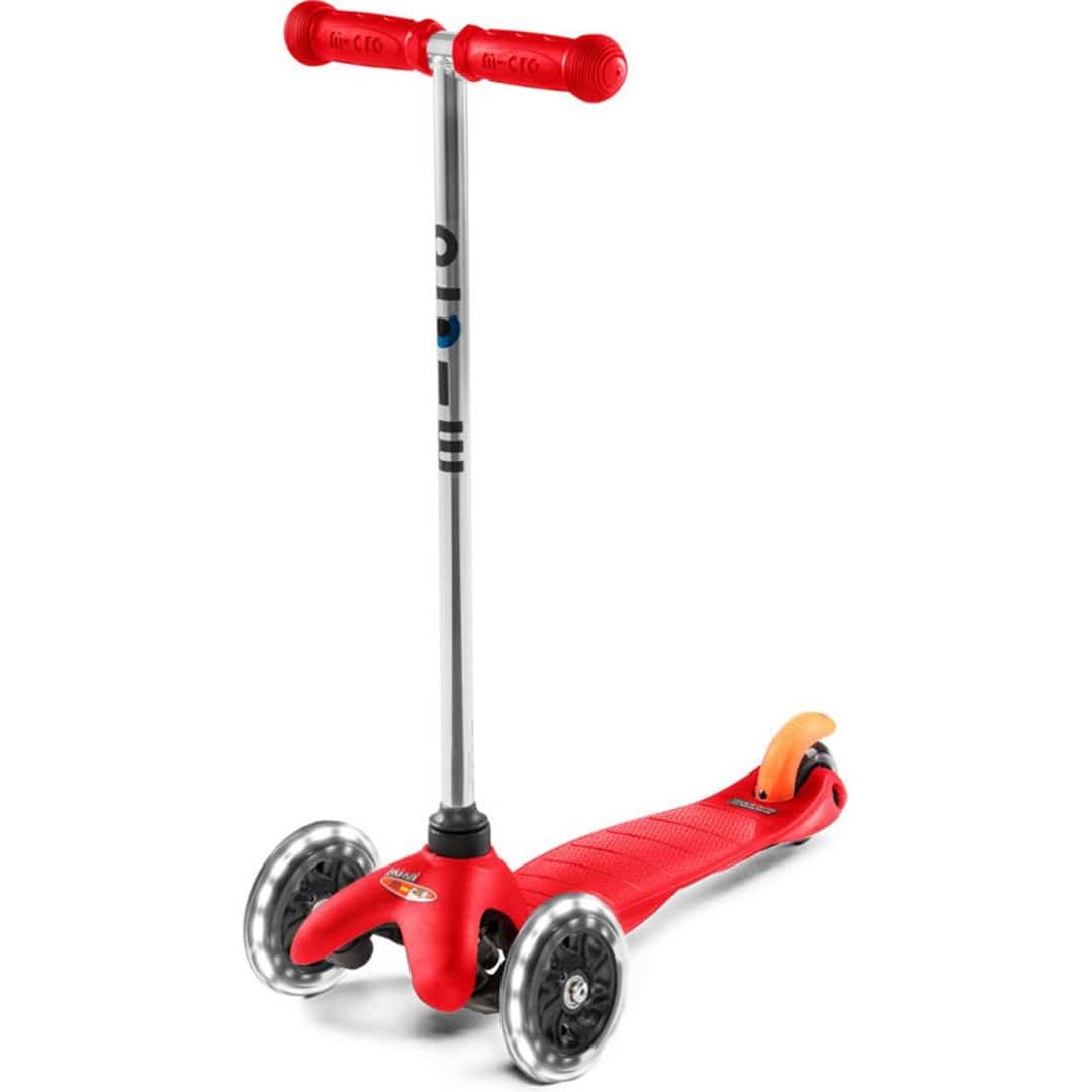 Hulajnoga Mini Micro Classic Red (LED) - 3 Kóła