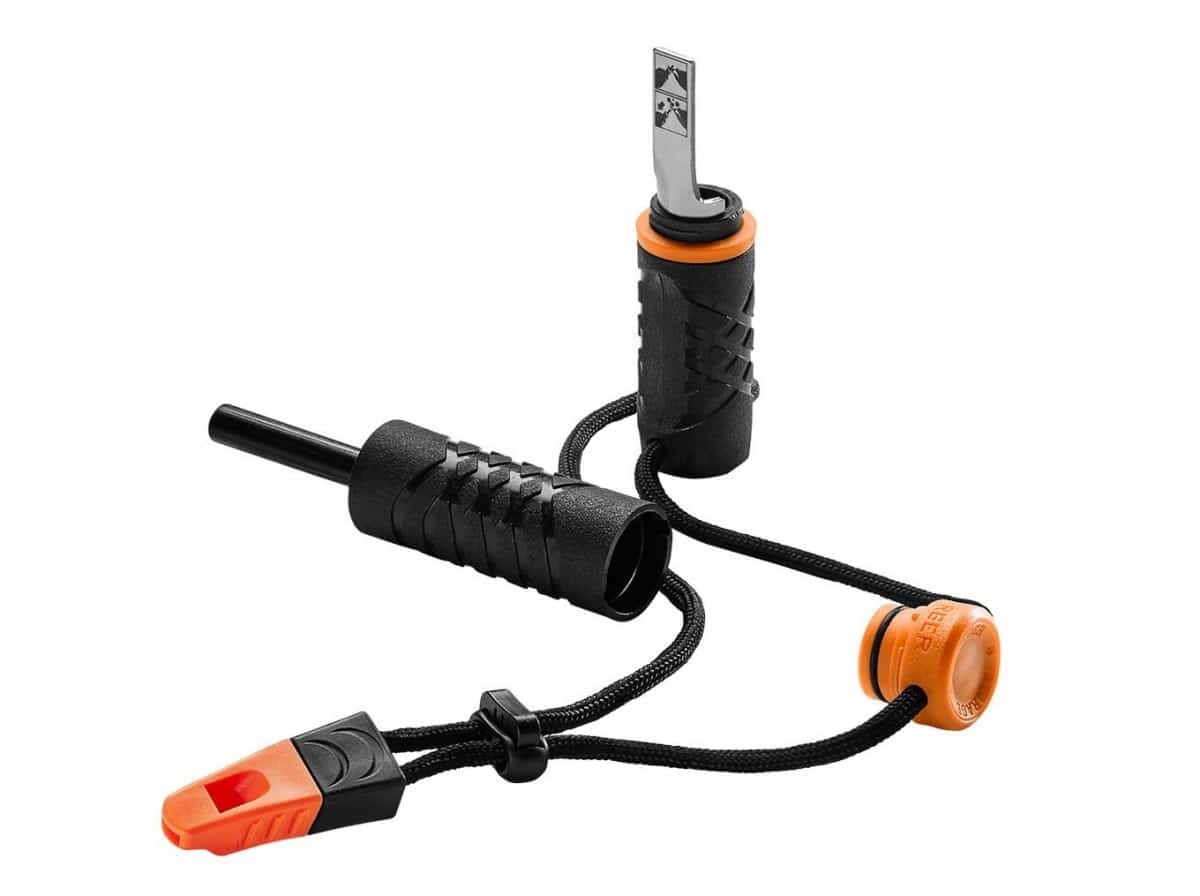Krzesiwo Gerber Fire Starter - Czarny, Pomarańczowy