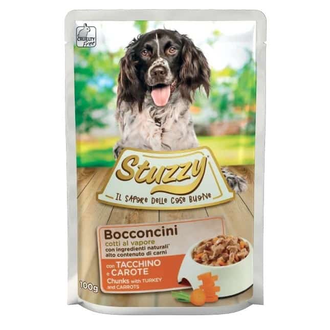 STUZZY Chunks Indyk z Marchewką 100g
