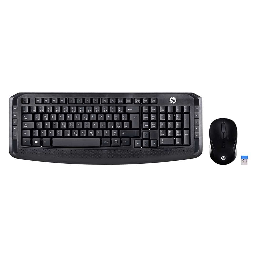 Zestaw klawiatura + mysz HP Wireless Keyboard and Mouse 300