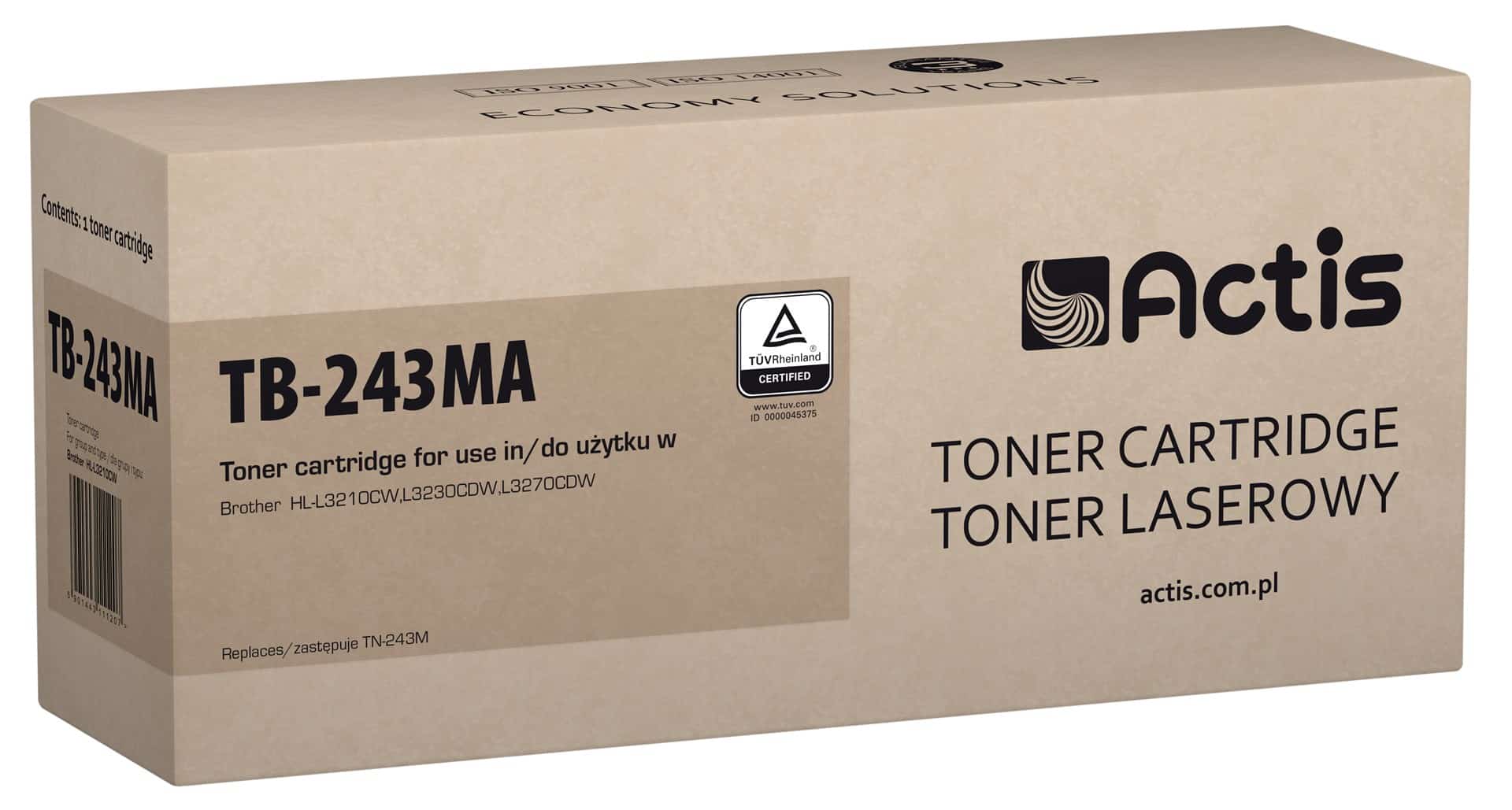 Actis TB-243MA Toner - Zamiennik Brother TN-243M