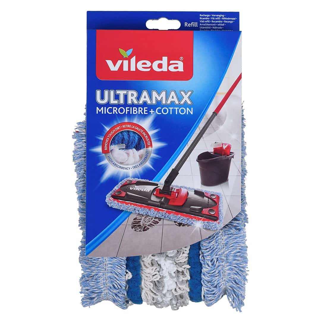 Wkład do mopa Vileda Ultramax Micro & Cotton biały