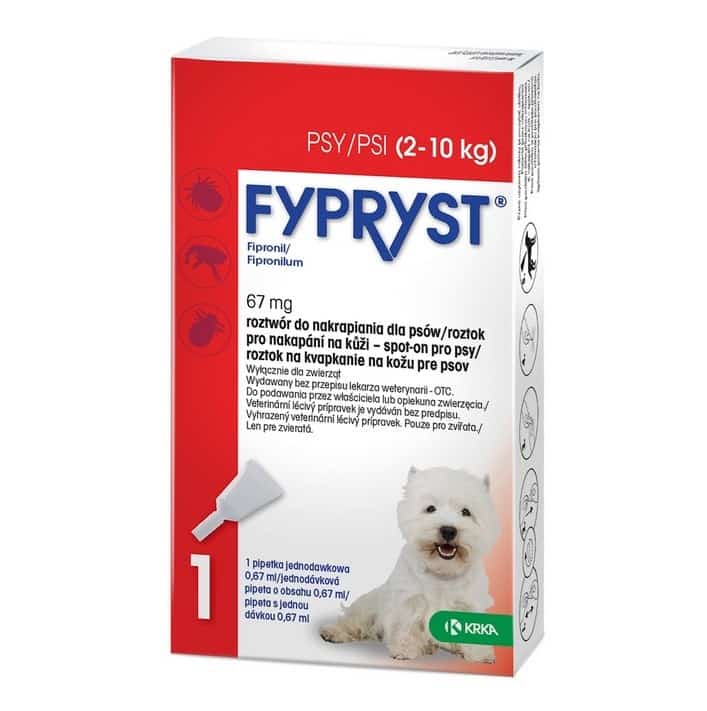 FYPRYST 67MG PIES 1 PIPETA - Suplementy i preparaty