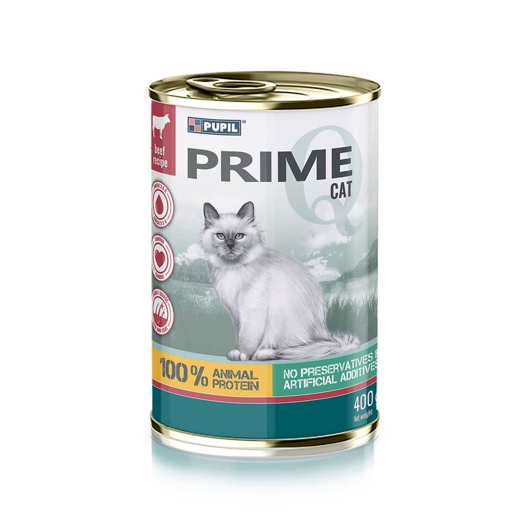 PUPIL Prime 400 g - Wołowina i Wątróbką