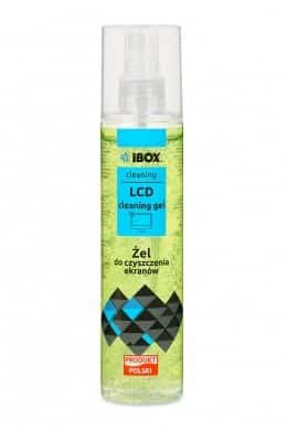 Zestaw IBOX ŻEL+MIKROFIBRA DO EKRANÓW LCD 250ML