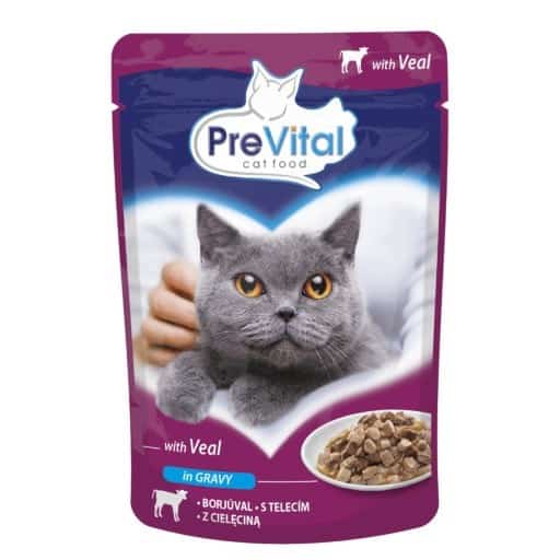 PREVITAL cielęcina w sosie 100g dla kotów