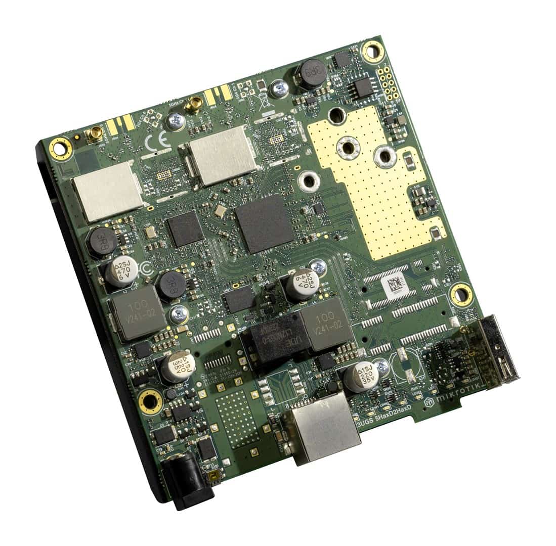RouterBOARD Mikrotik L11UG-5HaxD - Płyta główna
