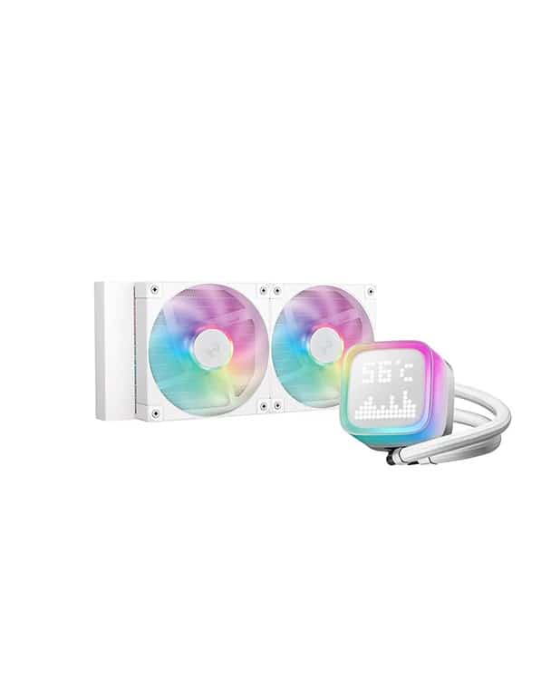 Chłodzenie wodne DeepCool LP240 WH biały