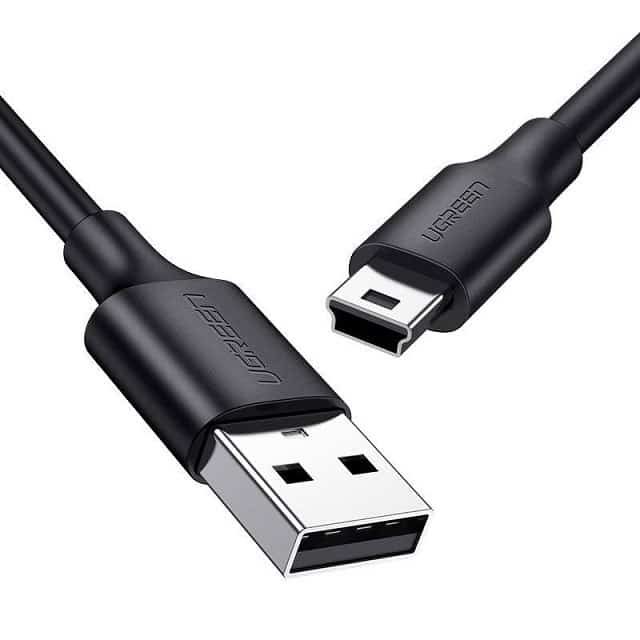 Ugreen kabel USB - mini USB 3 m, czarny
