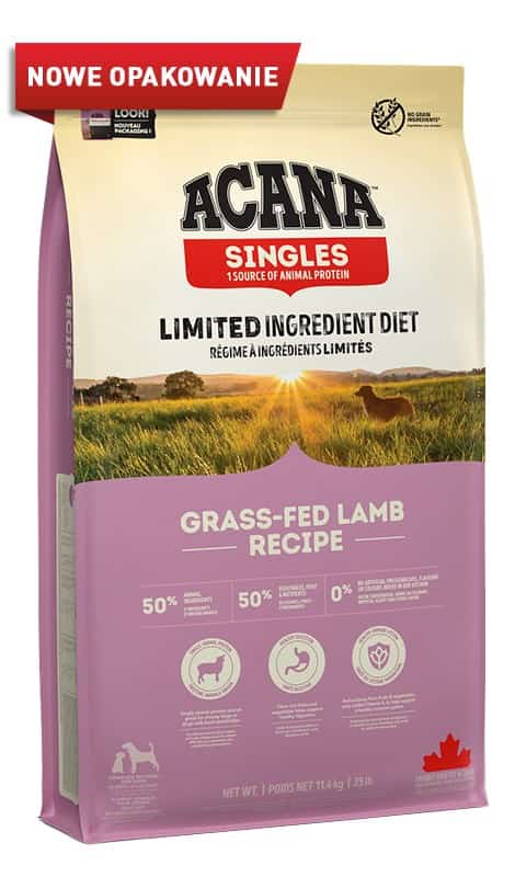 ACANA Grass-fed Lamb 11,4kg - Dla Psów