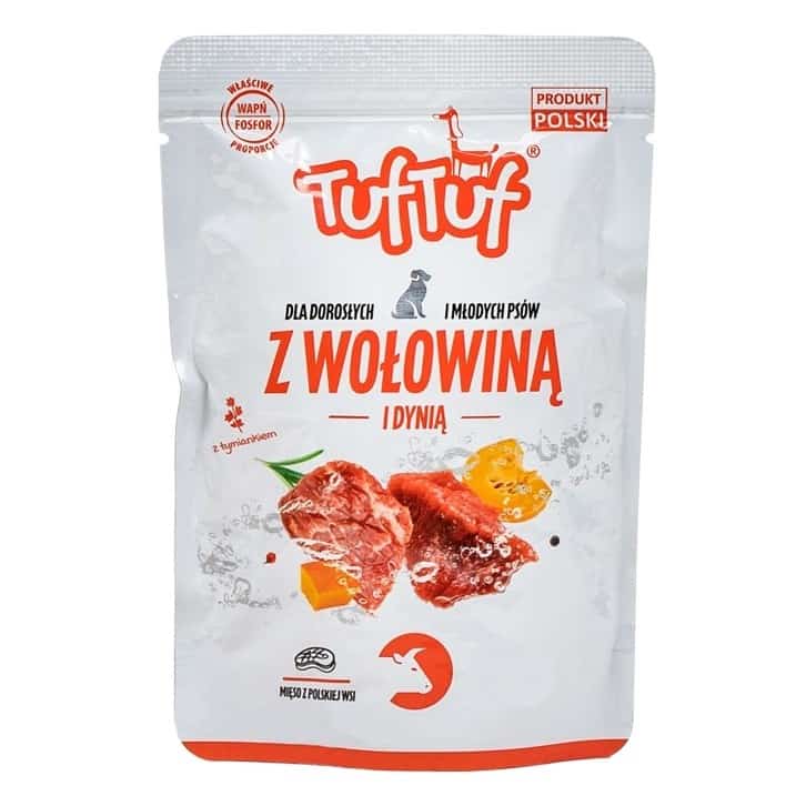 Tuf Tuf Saszetka mielonka z wołowiny 100g