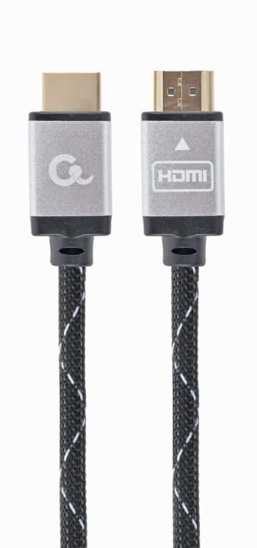 Kabel GEMBIRD Seria select plus CCB-HDMIL-3M, 3m, czarny