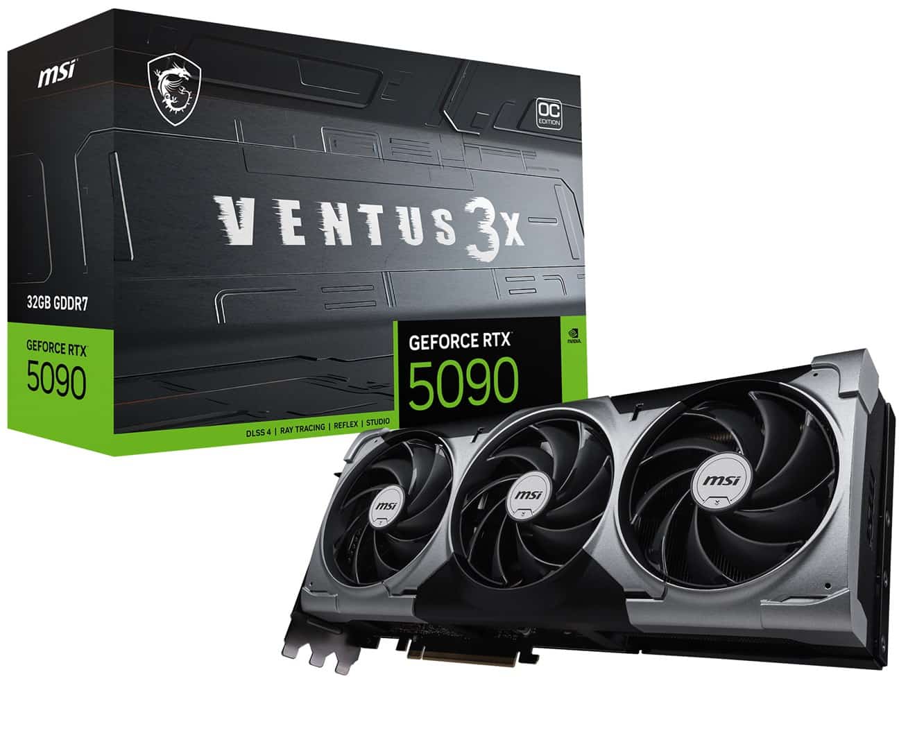 Karta graf. MSI GeForce RTX 5090 32G VENTUS 3X OC