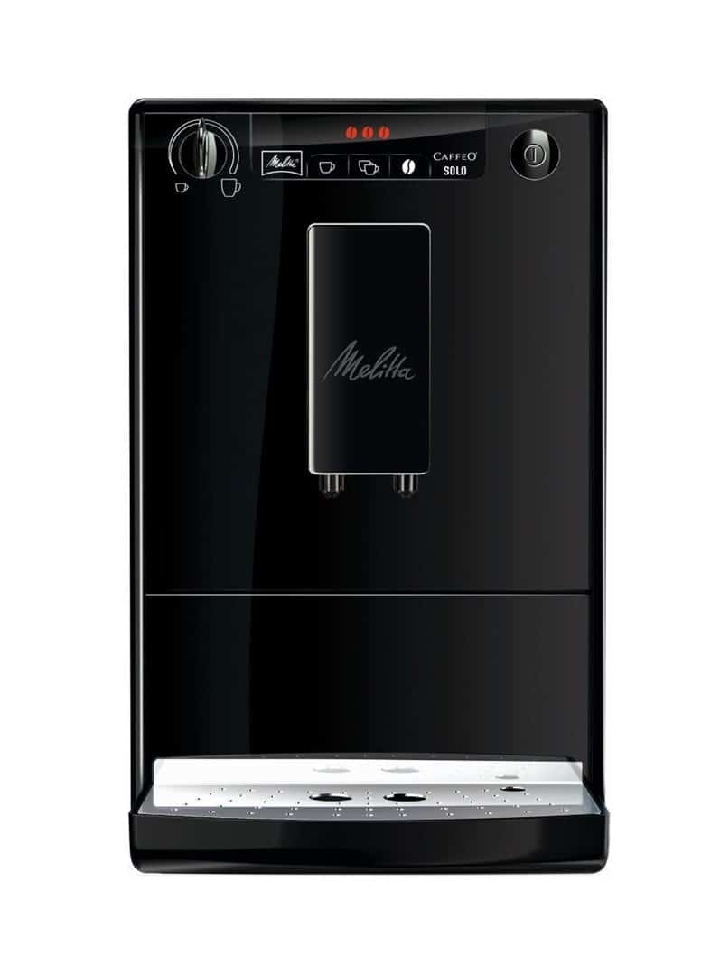 Ekspres ciśnieniowy automatyczny Melitta Solo E 950-222 (1400W, czarny)
