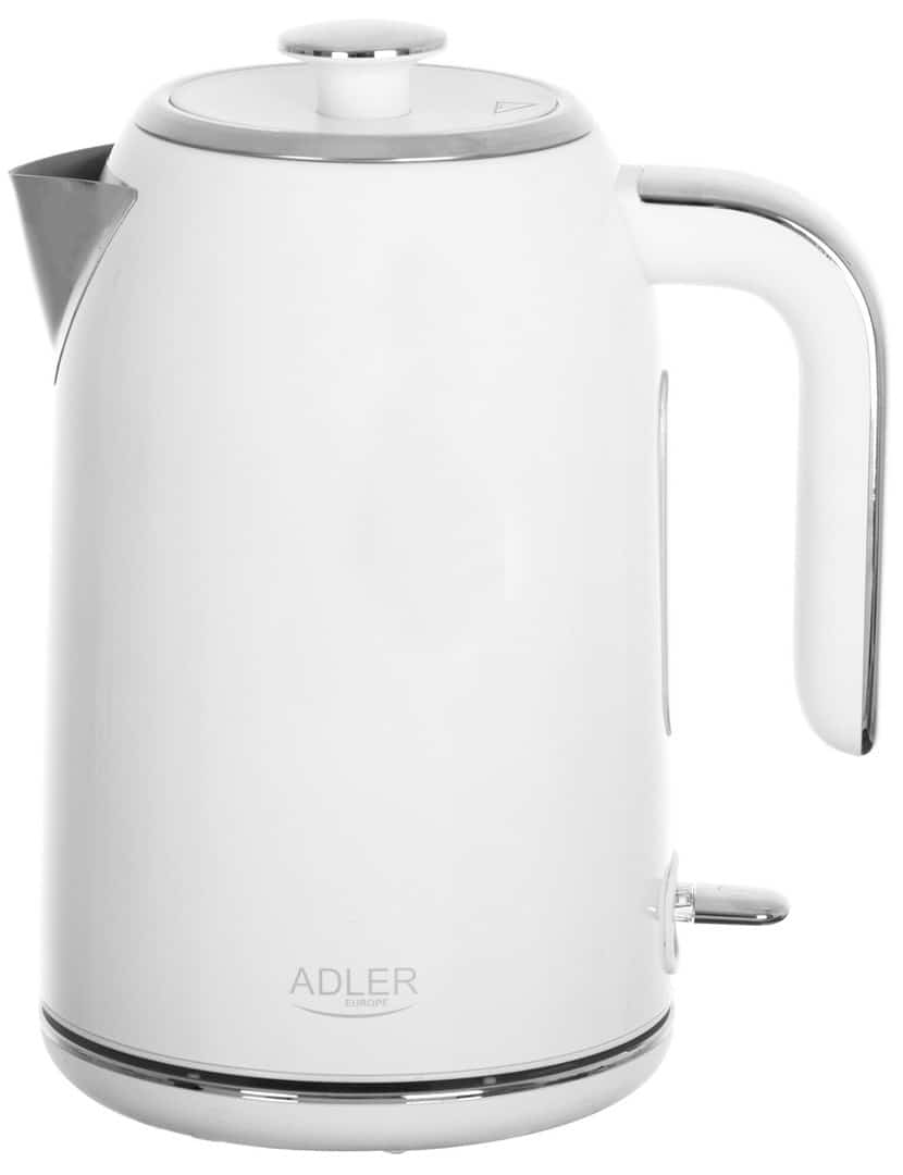 Czajnik elektryczny ADLER AD 1341, 1,7 l, biały, 2200 W
