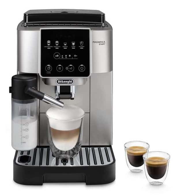 Ekspres ciśnieniowy DE LONGHI ECAM220.80.SB - automatyczny, 15 bar, 1450W