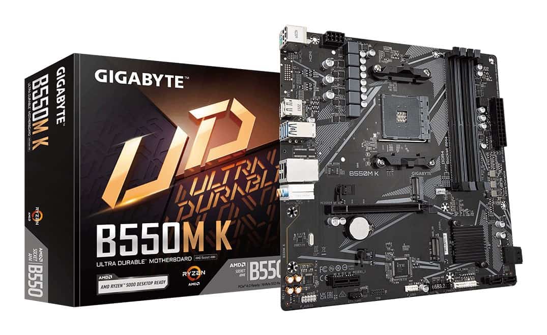 Płyta główna Gigabyte B550M K Socket AM4
