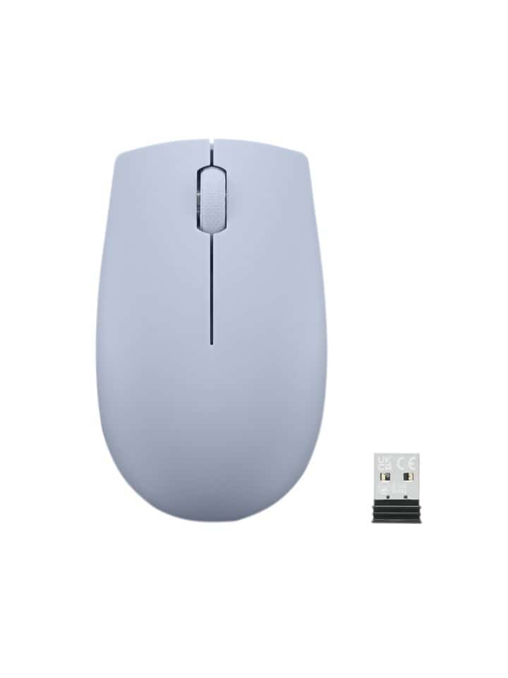 Mysz optyczna Lenovo Compact 300, bezprzewodowa niebieska