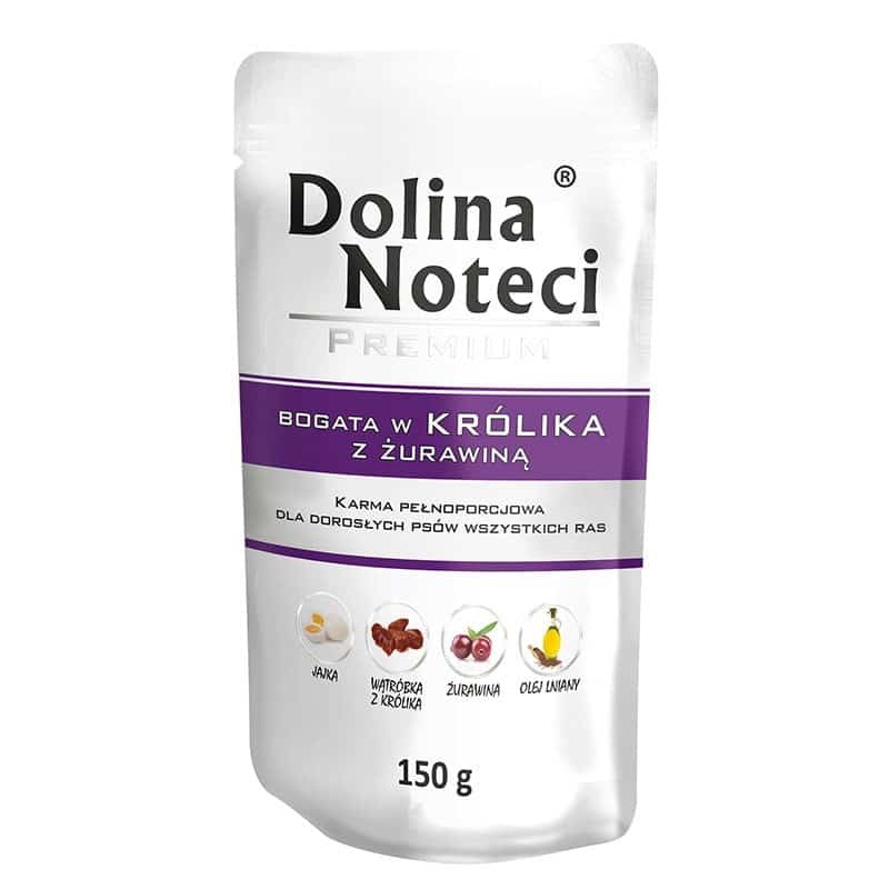 DOLINA NOTECI Premium 150g - Królik z Żurawiną