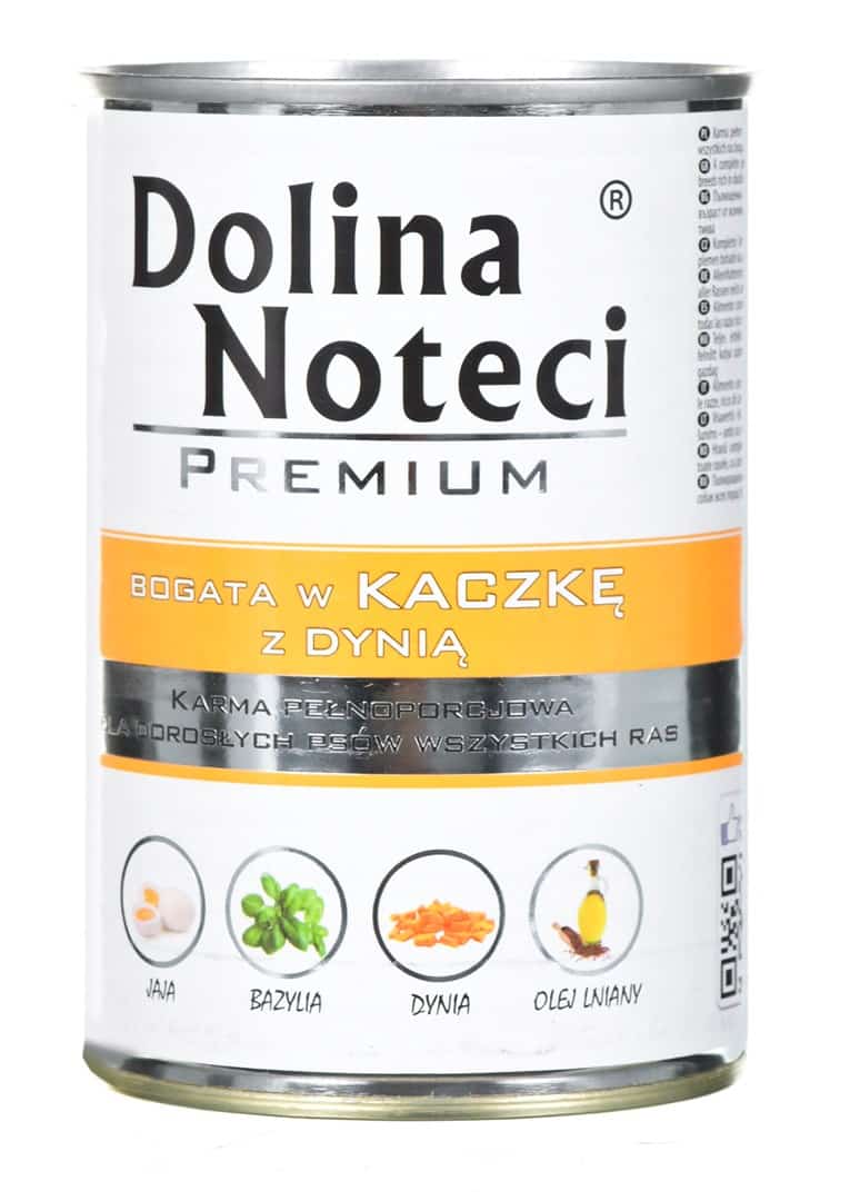 DOLINA NOTECI Premium kaczką z dynią, 400g