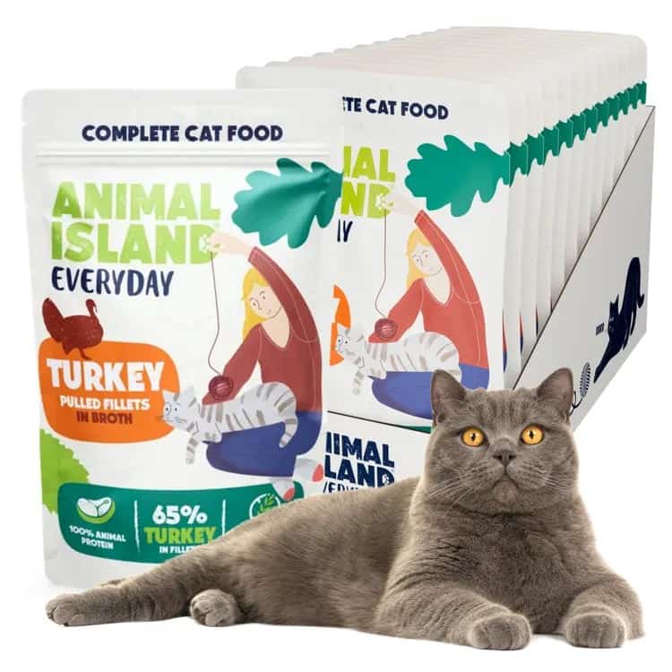 ANIMAL ISLAND Indyk w Filecie 12x85g