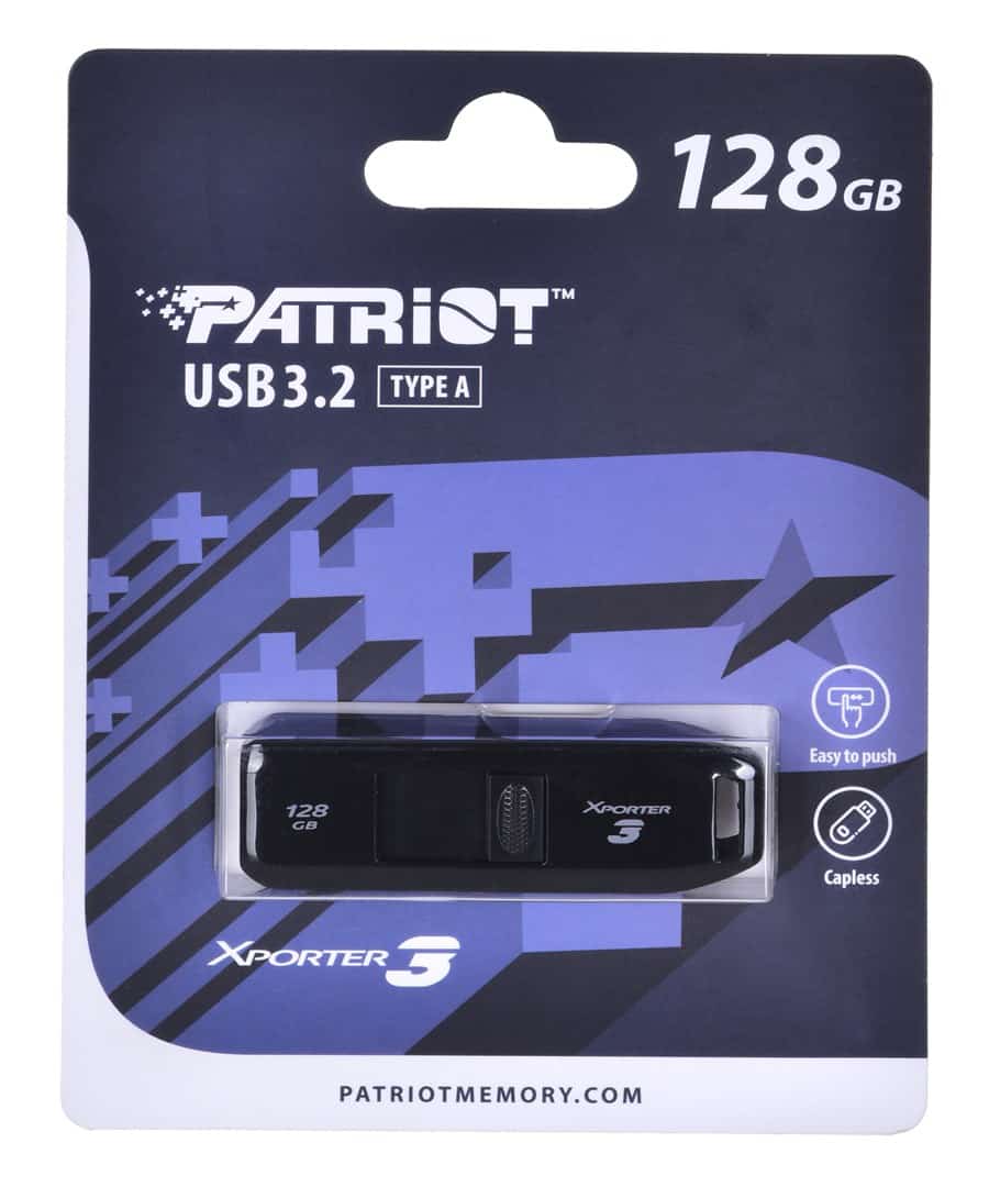 PARTIOT FLASHDRIVE Xporter 3 Czarny