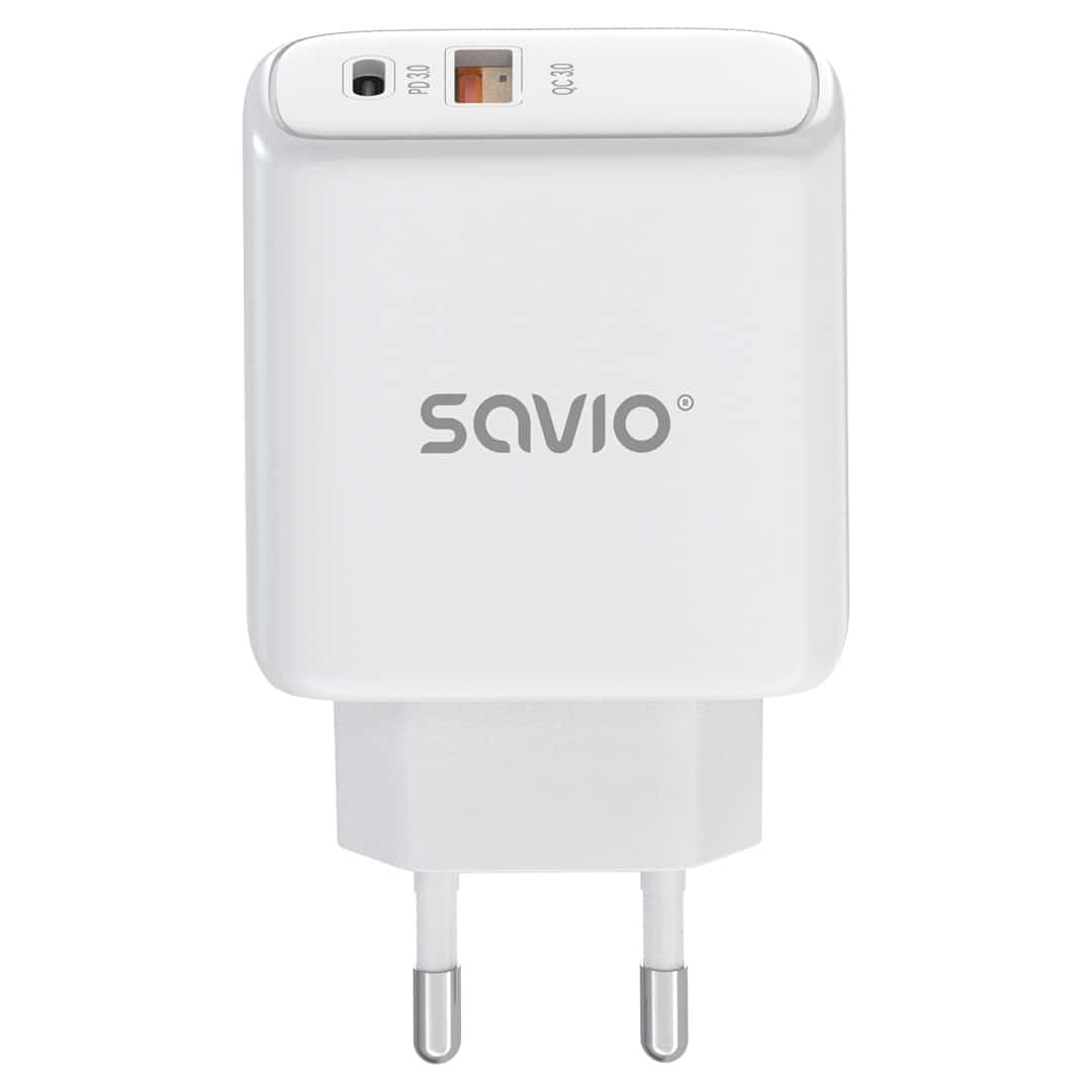 SAVIO ŁADOWARKA SIECIOWA 20W QUICK CHARGE 3.0