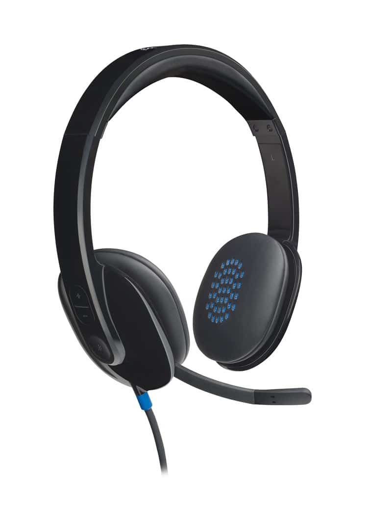 Słuchawki Logitech H540 - Czarny
