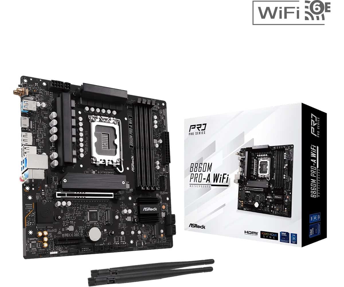 Płyta główna ASRock B860M Pro-A WiFi Socket-1851