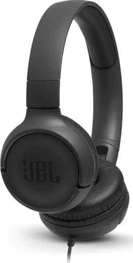 Słuchawki JBL Tune 500 - czarne, nauszne