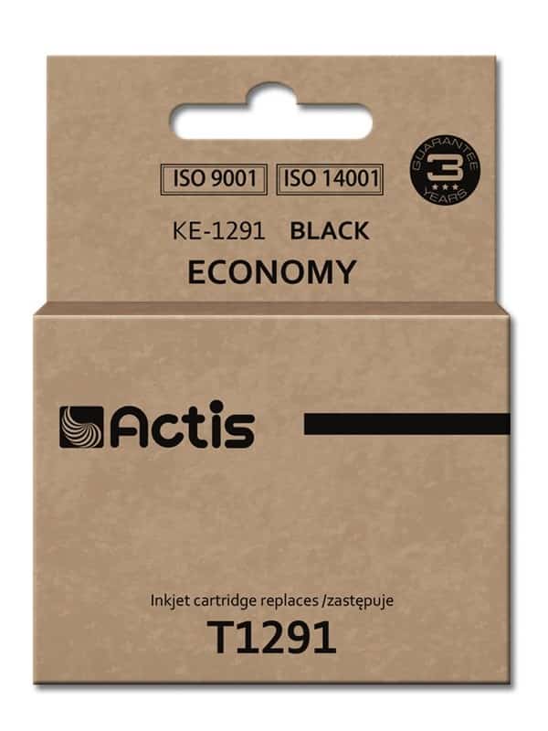 Actis KE-1291 Tusz, Zamiennik Epson T1291, 18 ml, Czarny