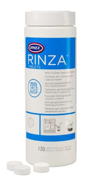 Urnex Rinza Tablets - Tabletki do czyszczenia spieniacza - 120 szt.
