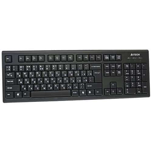 Klawiatura membranowa A4 TECH Kr-85 (USB 2.0; US; czarny)