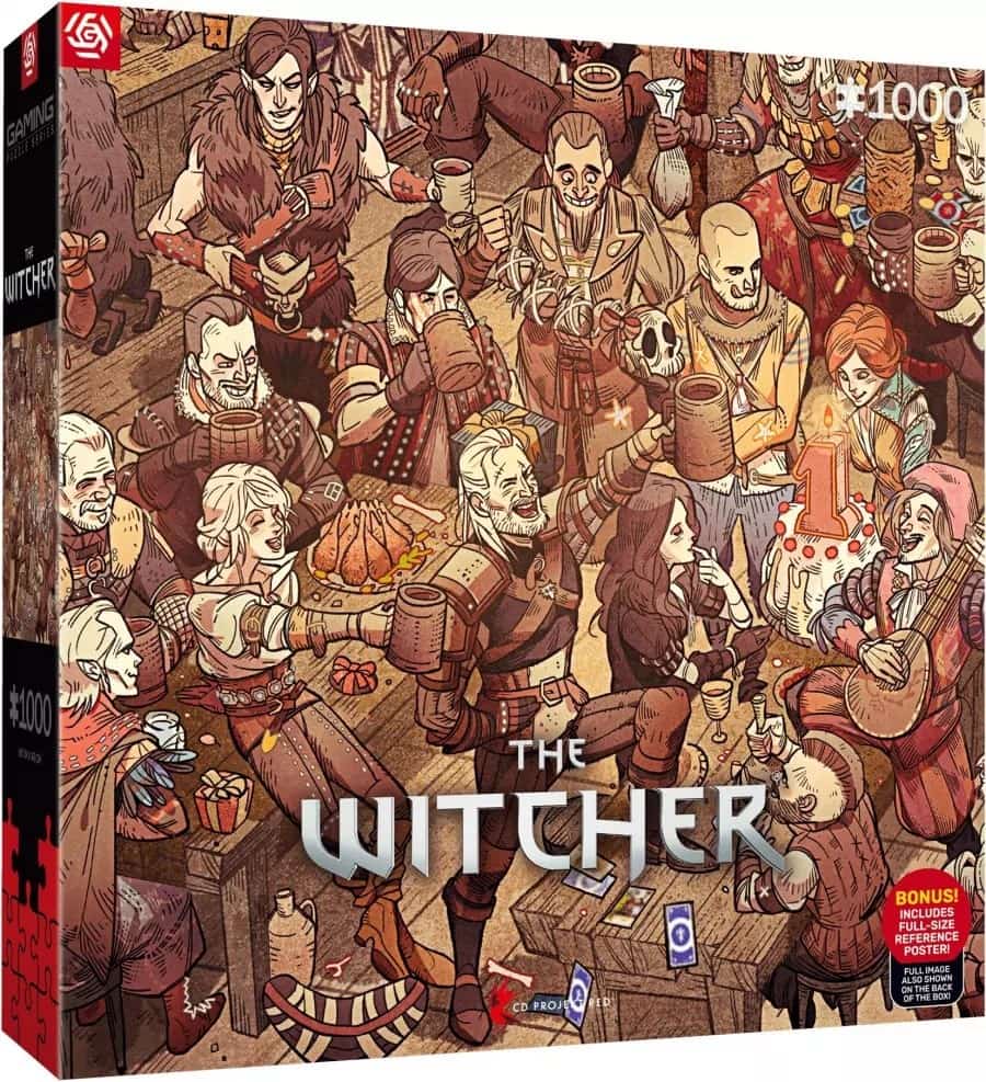 Puzzle Good Loot: The Witcher - 1000 Elementów