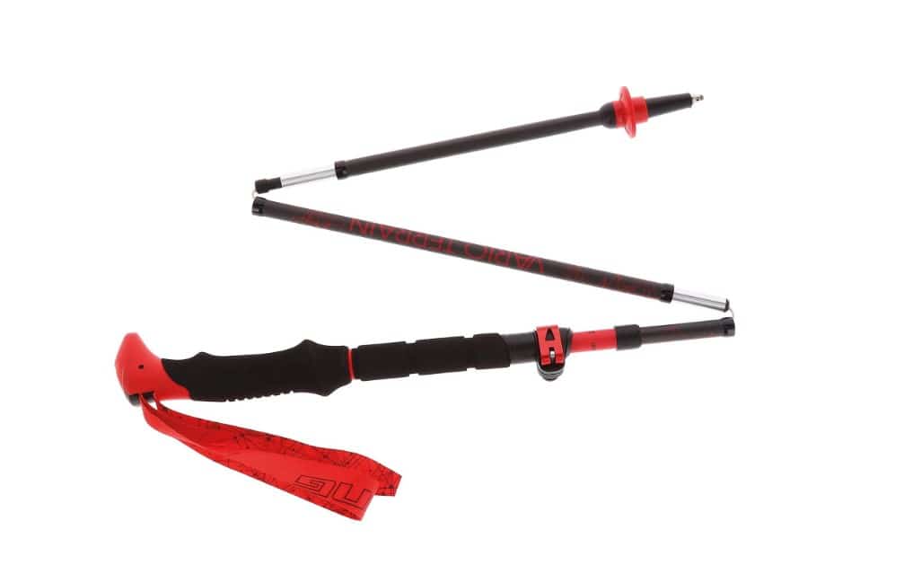Kije VIKING Spider FS Trekking czerwone UNI