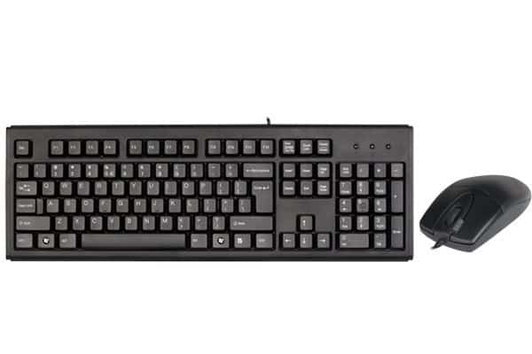 Zestaw klawiatura + mysz A4 TECH A4TKLA43774, czarny