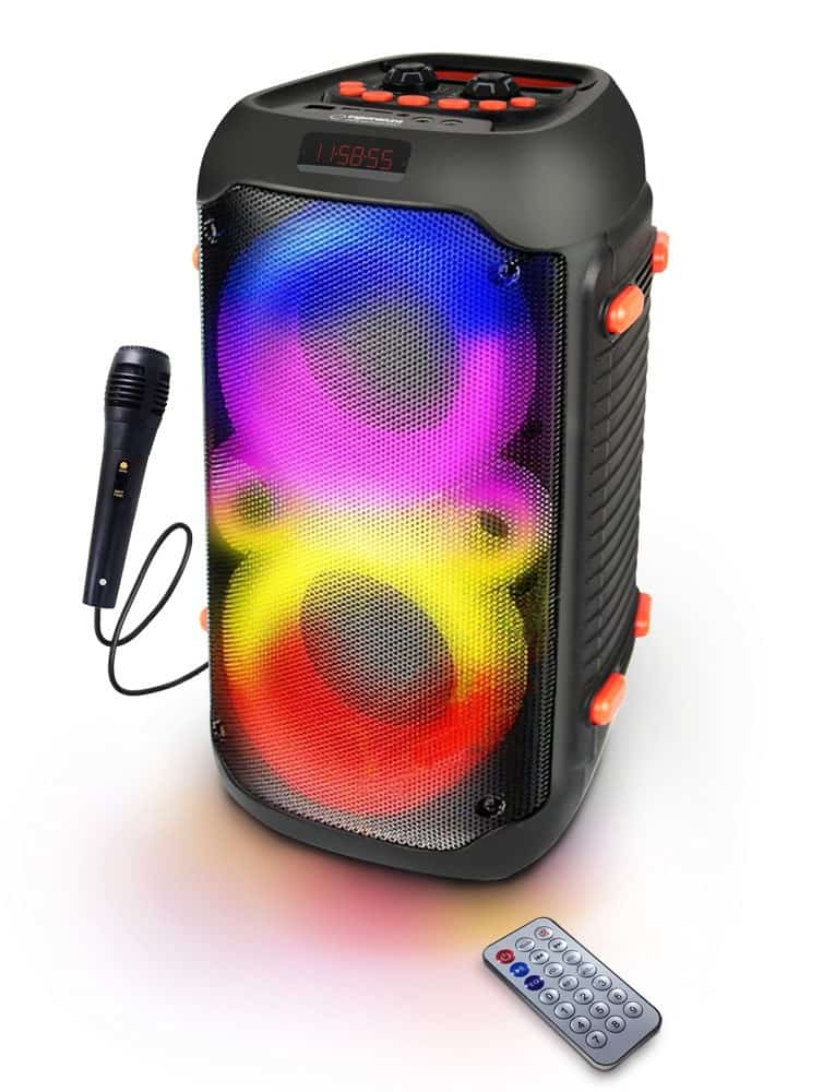 ESPERANZA GŁOŚNIK EP156 BT FM LED RGB