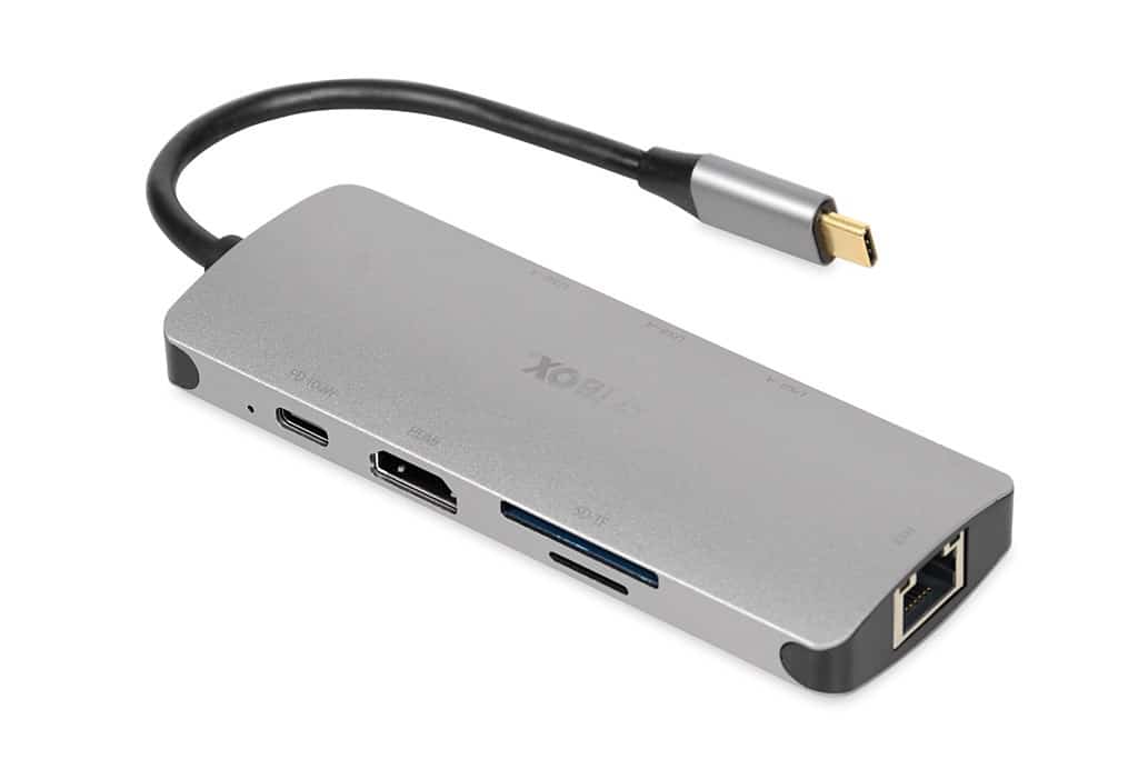 IBOX HUB USB IUH3RJ4K - 5000 Mbit/s, 100W, 4K