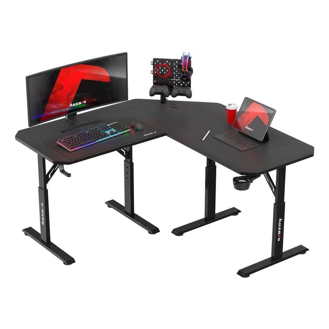 Biurko gamingowe Huzaro Hero 7.3 Black