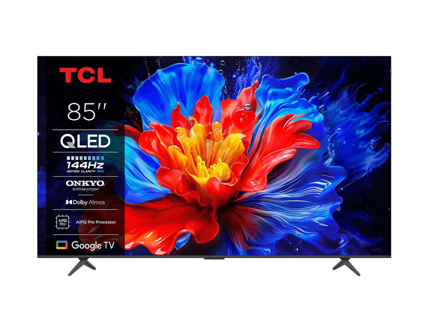 Telewizor 85" TCL 85P8K - Metaliczny, 32GB