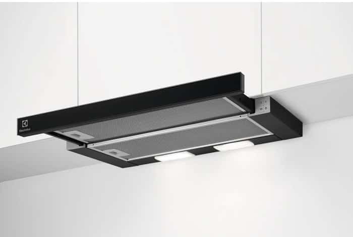 Okap teleskopowy ELECTROLUX LFP326FB czarny (OUTLET)