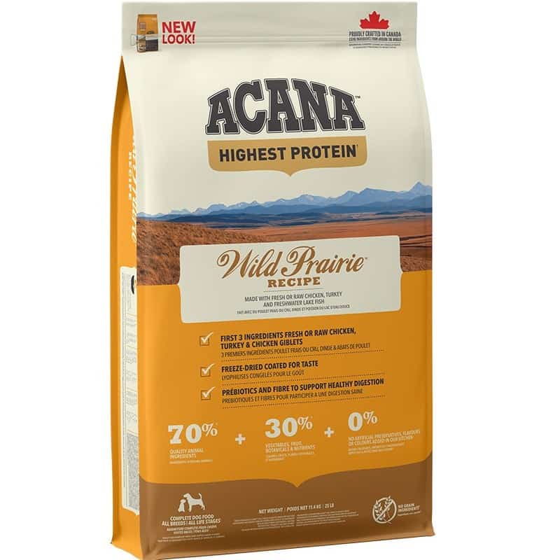 ACANA Wild Prairie Dog 11,4kg - Bezglutenowe, Bez Barwników