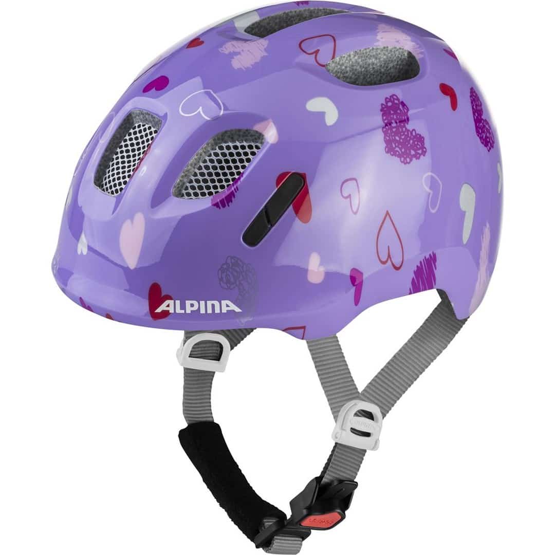 Kask rowerowy ALPINA XIMO 2 PURPLE HEARTS GLOSS