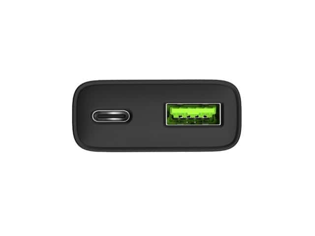 NATEC RIBERA GAN SLIM 20W - Ładowarka USB-A i USB-C