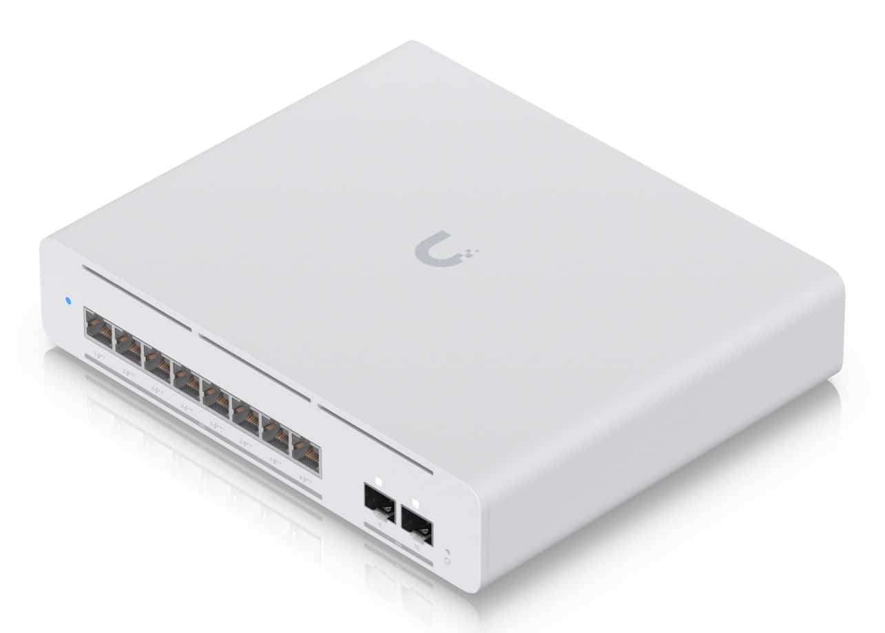 Switch Ubiquiti UniFi Pro XG 8 PoE 10p PoE ( PoE++: 8;) Managed Gigabit (USW-Pro-XG-8-PoE-EU)